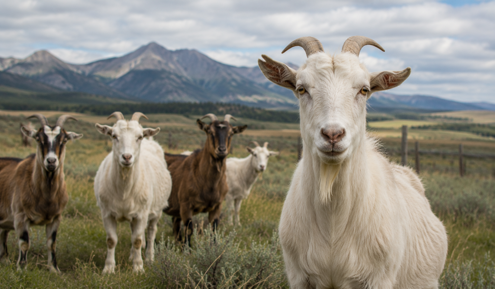 Goat in Alberta