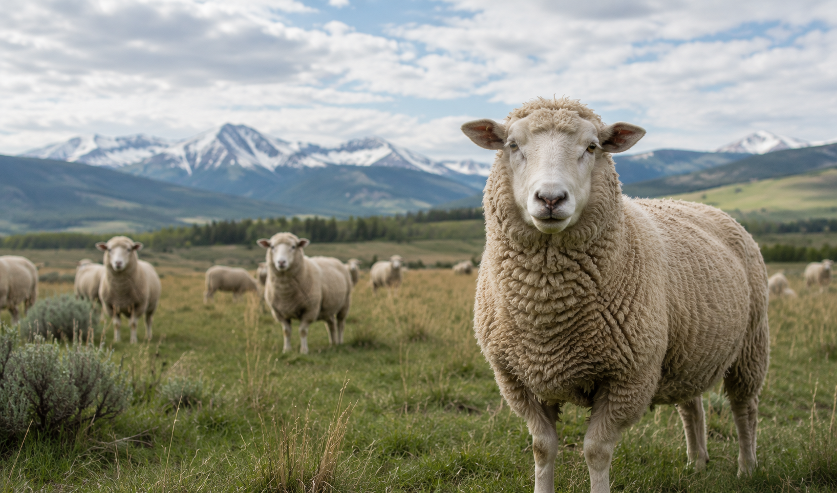 Lamb & sheep in Alberta